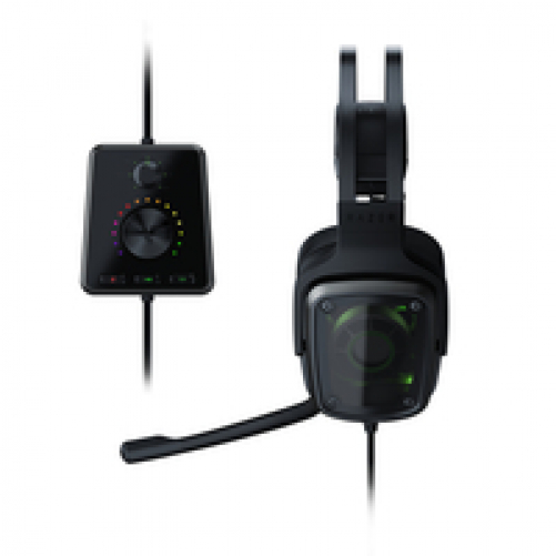 Razer Tiamat 7.1 V2 Gaming Headset True Analog 7.1 Surround-Sound 3.5mm Chroma RGB for PC Black