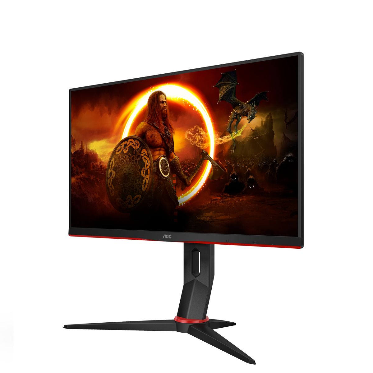 AOC 24G2ZU 24" Gaming Monitor IPS 0,5ms 240 Hz FHD 1920x1080 HDMI DisplayPort USB Hub FreeSync Premium