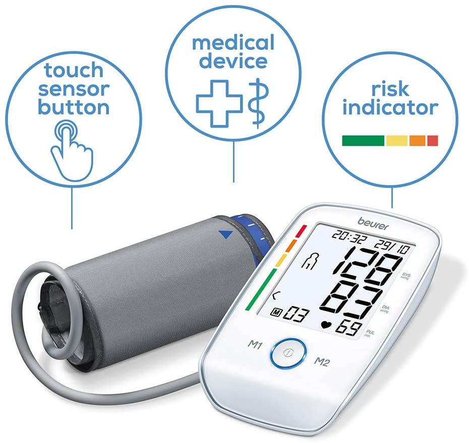 Beurer BM 45 Upper arm blood pressure monitor, white