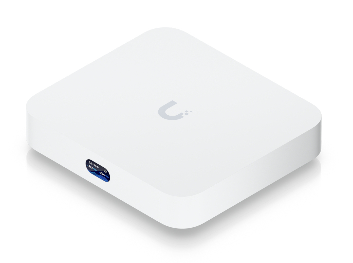 Ubiquiti UCG-ULTRA Gateway Controller 1000 Mbit/s, 4x Gigabit-LAN, ARM Cortex-A53 1,5 GHz, 3 GB RAM, 16 GB Flash, Weiß, EU