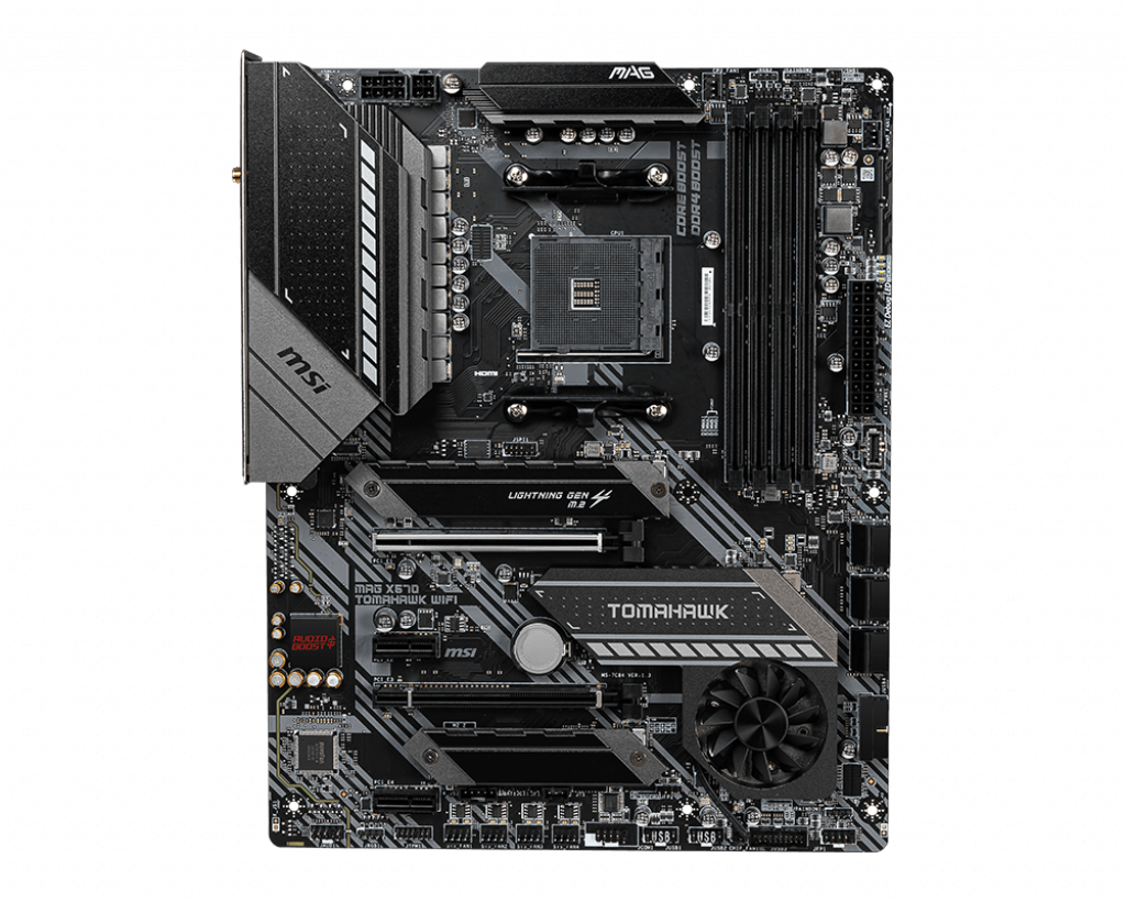 MSI MAG X570 TOMAHAWK WLAN 6 ATX Motherboard Mainboard für AMD Ryzen Sockel AM4