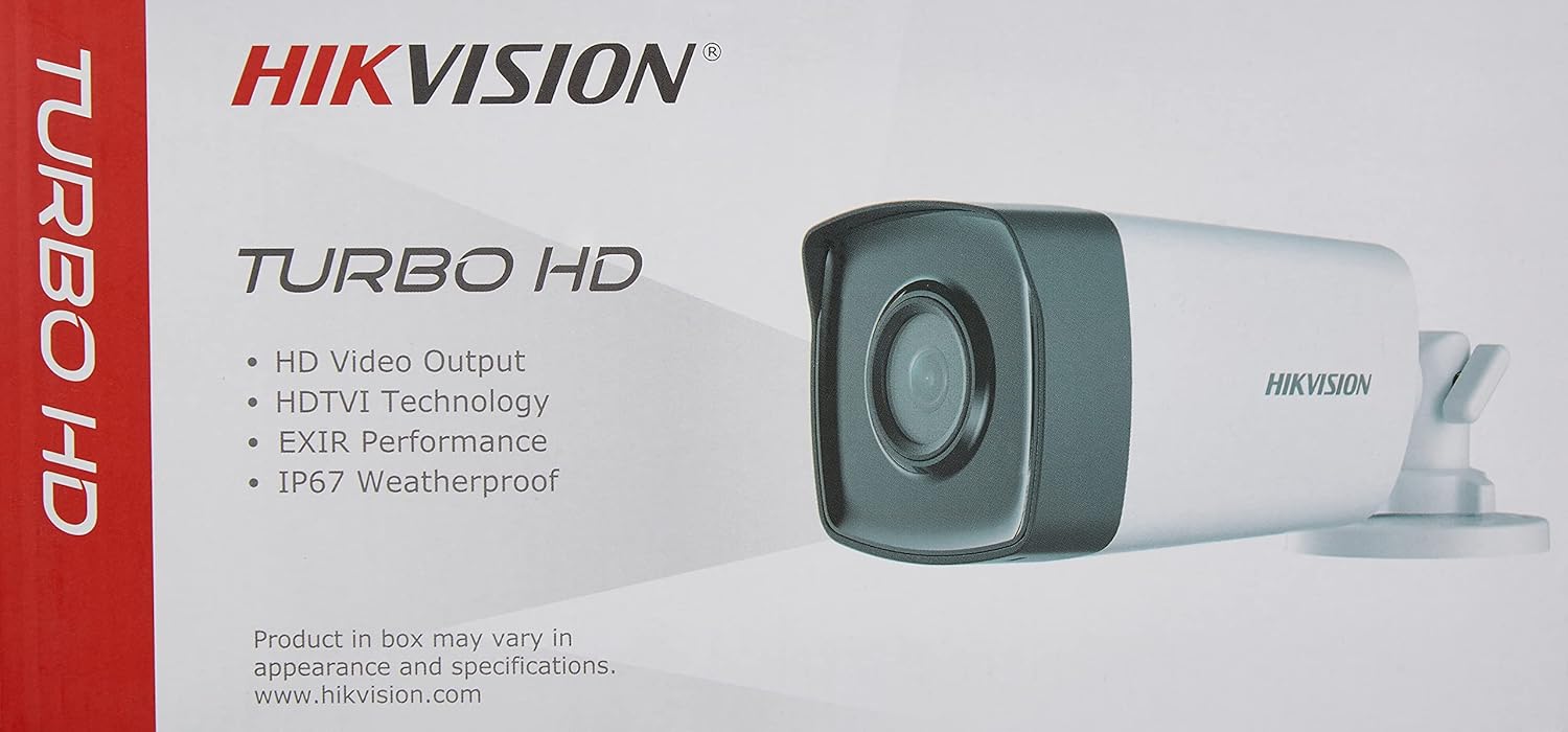 Hikvision DS-2CE17D0T-IT1F 2 MP (2,8 mm) 4-in-1 Bullet-Kamera, Nachtsicht 30 m, IR, IP67, 12 V