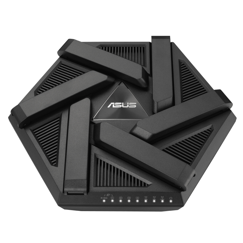 ASUS RT-AXE7800 WLAN-Router Tri-Band (2,4 GHz/5 GHz/6 GHz) Schwarz