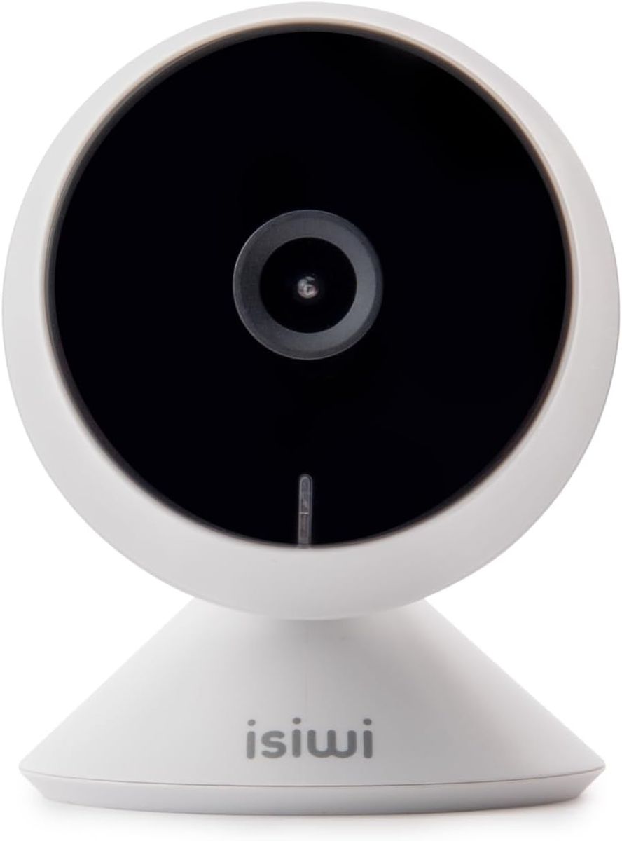 Isiwi ISW-BFI2M Indoor Überwachungskamera, HD 1080p, Nachtsicht, Zwei-Wege-Audio, Bewegungs- & Geräuscherkennung, Babyphone, WLAN, Netzteil C-Stecker (EU)