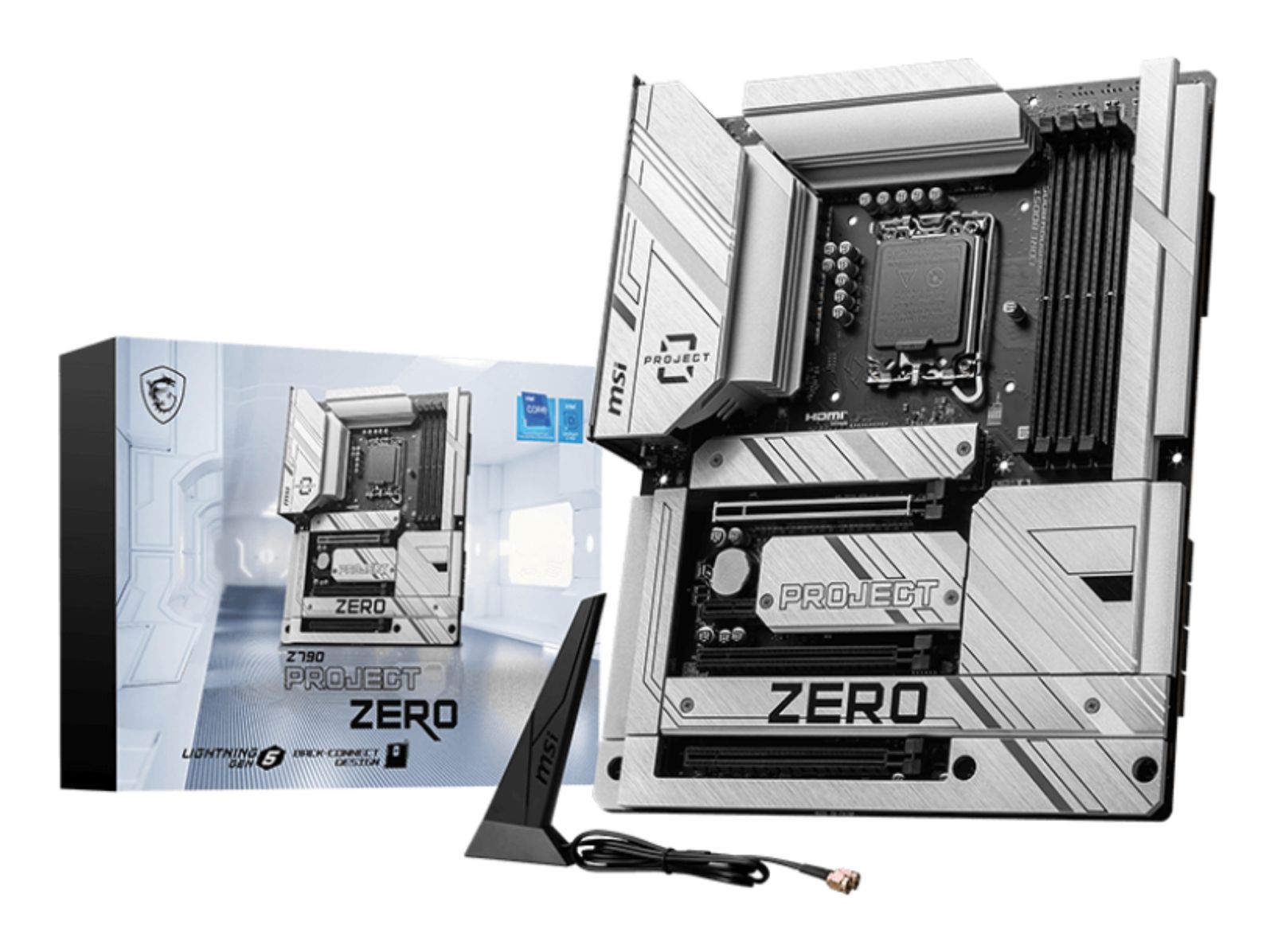 MSI Z790 PROJECT ZERO Motherboard Intel Z790 LGA 1700 ATX