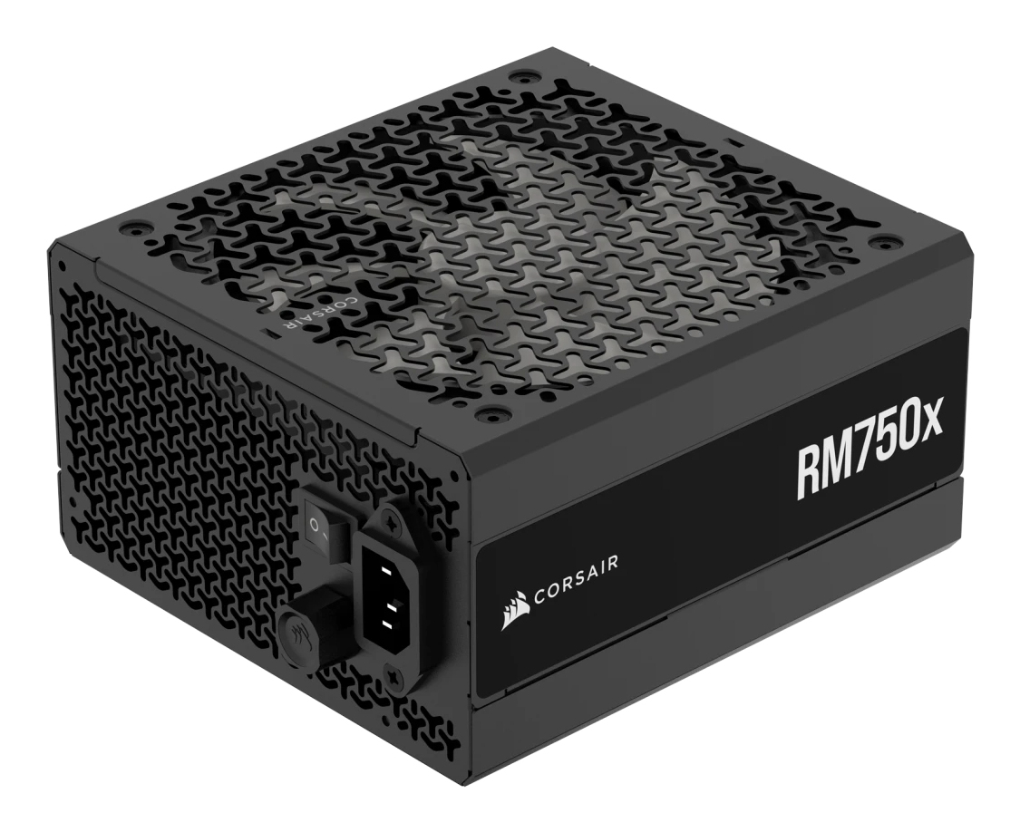 Corsair RMx RM750x Netzteil 750 W, ATX, Voll modular, 24-pin ATX, 80 PLUS Gold, 14 cm Lüfter, Schwarz, EU