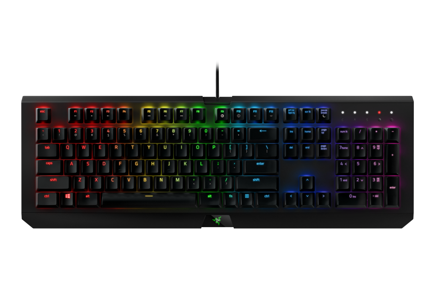 Razer BlackWidow X Chroma Mechanische Gaming Tastatur - ITA Layout - QWERTY