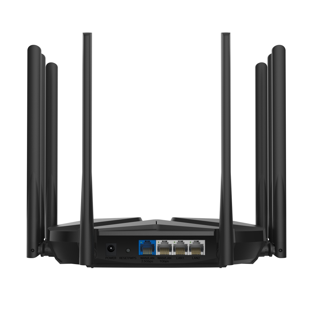 Mercusys MR90X WLAN-Router Gigabit Ethernet Dual-Band (2,4 GHz/5 GHz) Schwarz