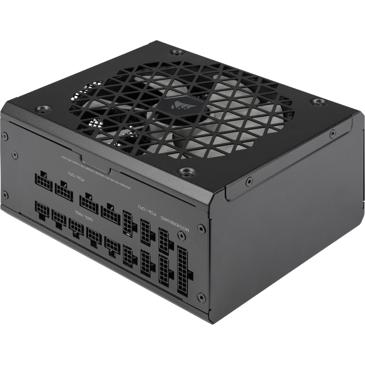 Corsair RMx Shift RM1200x SHIFT Netzteil 1200 W ATX 24-pin 80 PLUS Gold Vollmodular 14 cm Lüfter Schwarz EU Stecker
