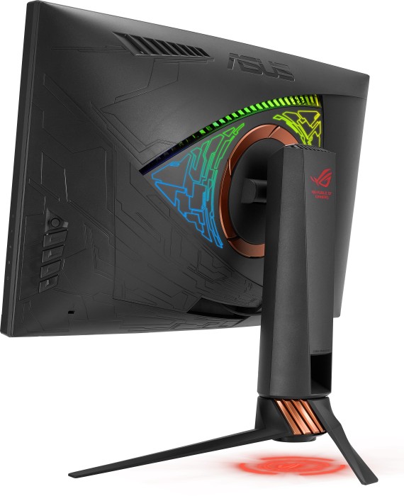 ASUS ROG Swift PG27VQ 27" Curved Gaming Monitor TN 1ms 165 Hz QHD 2560x1440 HDMI DisplayPort