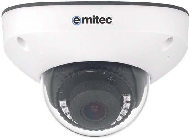 Ernitec 0070-08011 Glühbirne IP-Sicherheitskamera, 5 MP (2592 x 1944), Ethernet (LAN), PoE, Nachtsicht 15 m, IP66, Zimmerdecke, Schwenk 360°