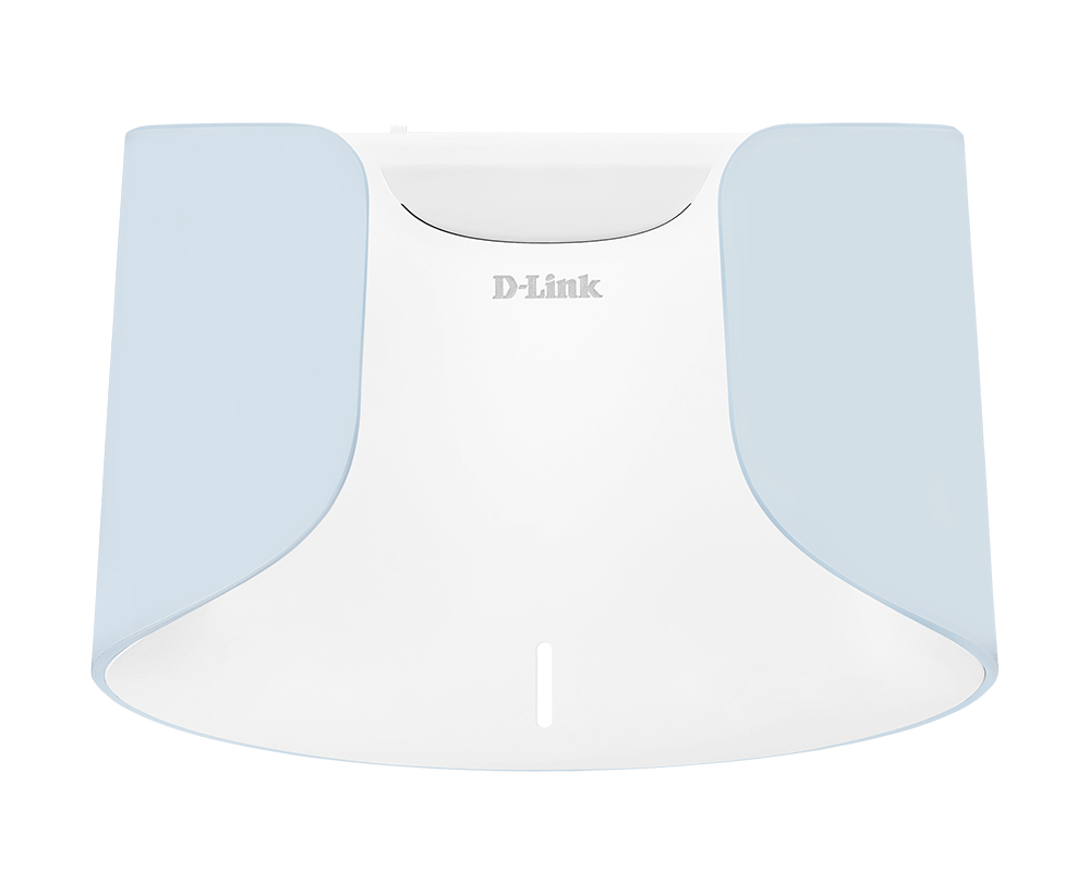 D-Link M30/E Mesh-Router Dual-Band Wi-Fi 6 (802.11ax) 3000 Mbit/s, Weiß/Blau, 5 interne Antennen, 260 m² Abdeckung