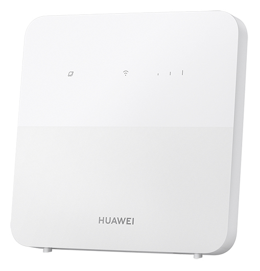 Huawei B320-323 4G Tabletop Router, Mobilfunk Router, Einzelband 2,4 GHz, Wi-Fi 4 (802.11n), 300 Mbit/s, NanoSIM, Ethernet WAN (RJ-45), SMA Antennen, Weiß