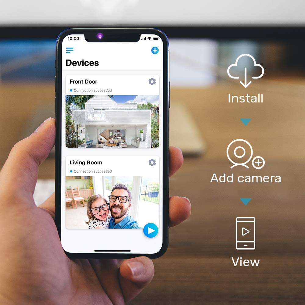 Reolink 2 Pieces 5MP Outdoor Poe Dome Camera Audio Support and Micro SD Card Slot, IP66 Waterproof Outdoor IP Camera and Motion Detection, 30m IR Night Vision, RLC-520-5MP