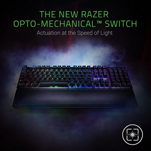 RAZER Huntsman Elite Opto-Mechanisches Gaming Keyboard RGB (GBR Layout - QWERTY)