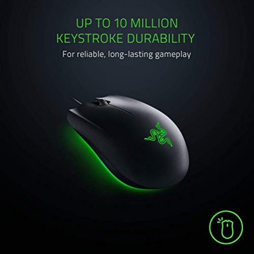 Razer Abyssus Essential Gaming Mouse 7.200 DPI Ambidextrous Black