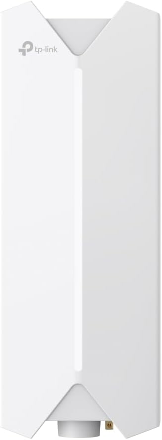 TP-Link Festa F61-Outdoor Access Point AX1800 WiFi 6, Kostenlose Cloud-Verwaltung, 802.3at PoE oder 48V passives PoE, IP67 wetterfest für Außenumgebung, Pole-/Wandmontage