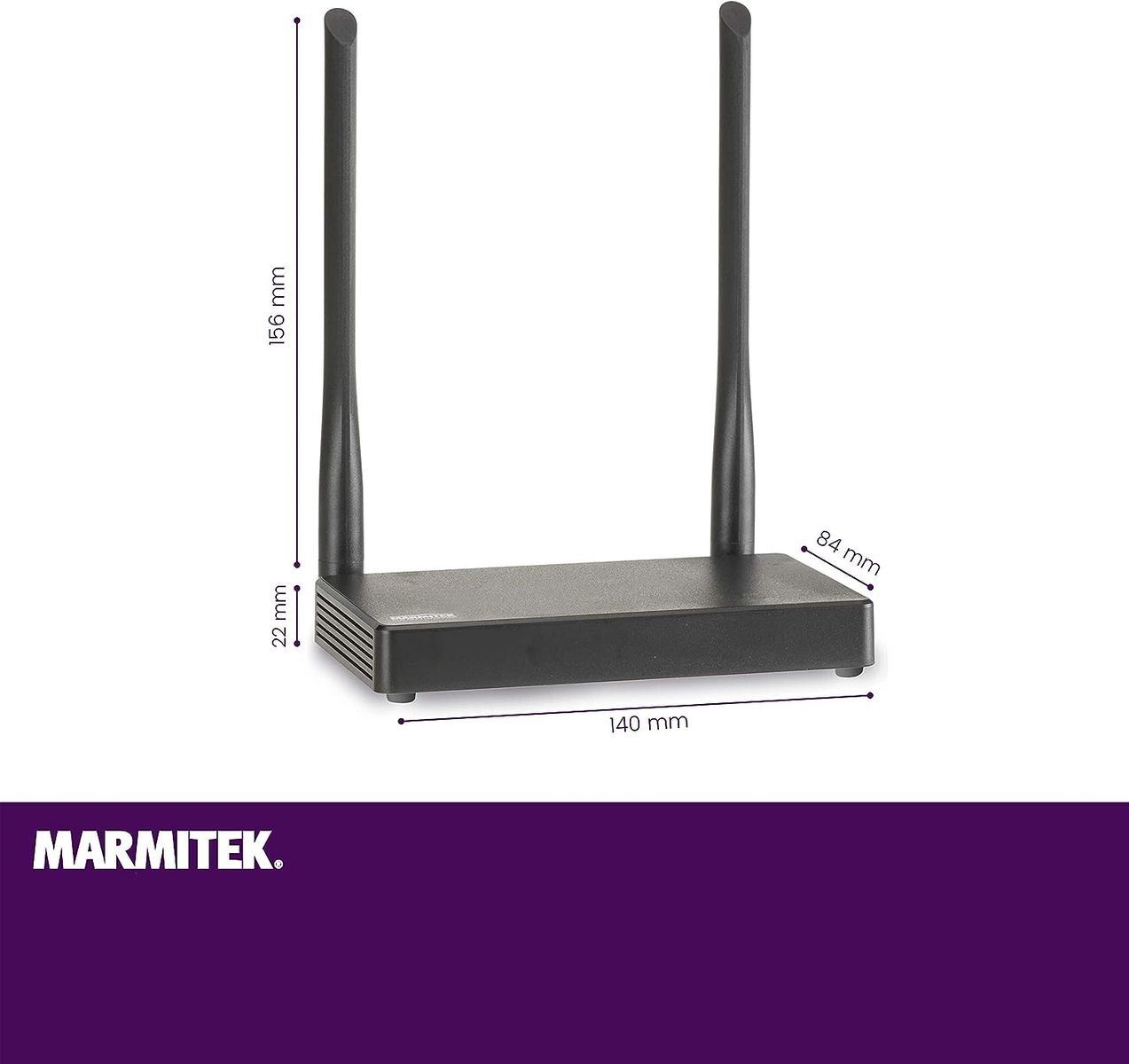 Marmitek Drathlose HDMI Extender - Marmitek TV Anywhere Wireless HD - 1080p Full HD - Flächendeckendes Bereich - Infrarot Rückgabefunktion - USB Tastatur und Maus Unterstützung Old version