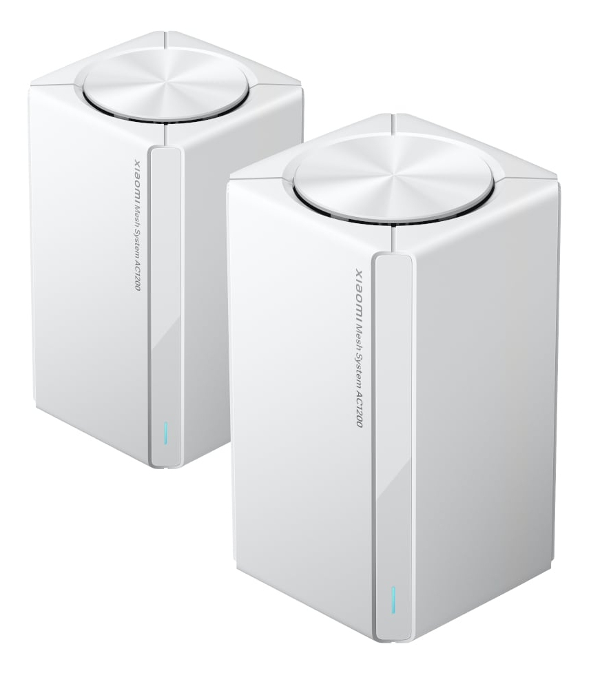 Xiaomi DVB4451GL AC1200 2er Mesh-System, Dual-Band 2,4/5 GHz, Wi-Fi 5 (802.11ac), 867 Mbit/s, Weiß, intern, EU