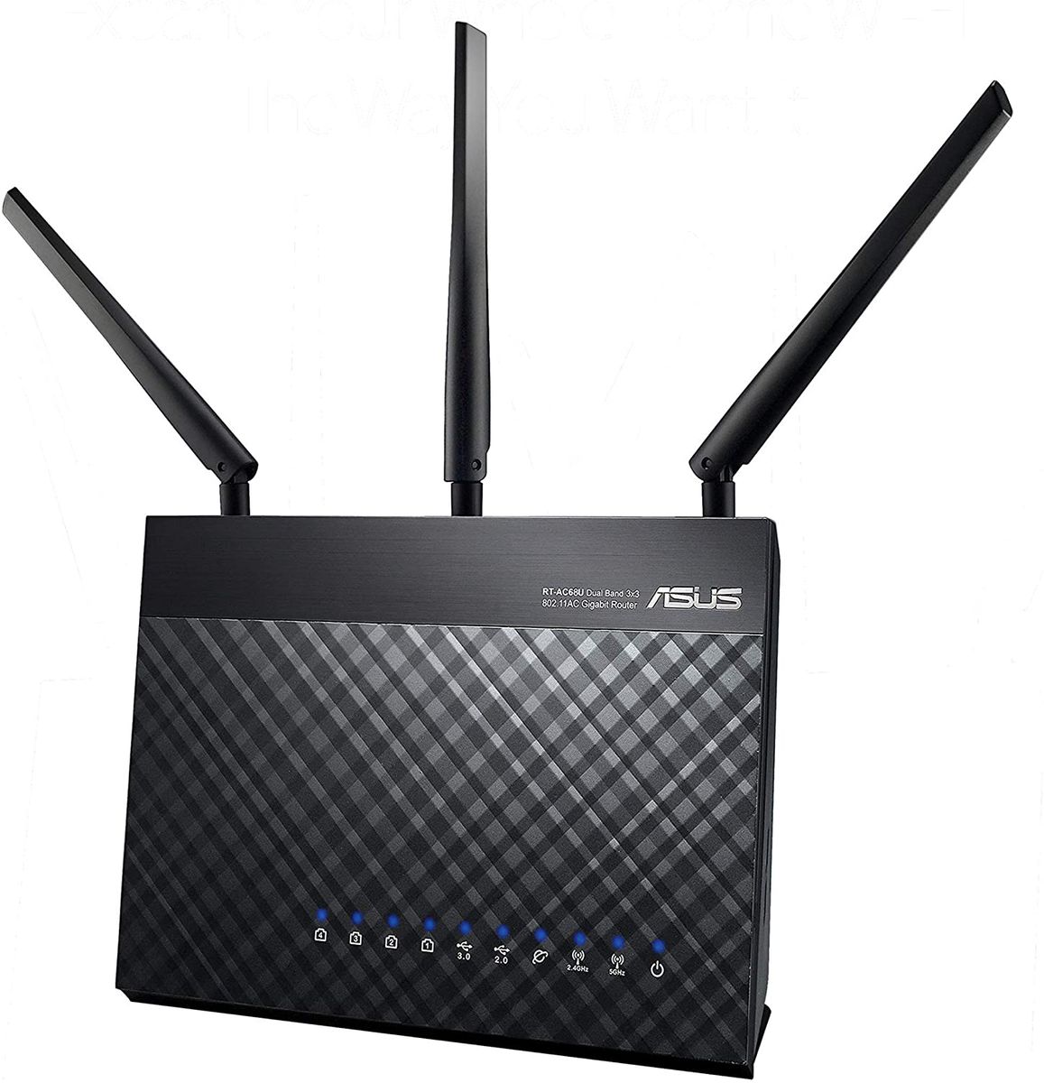 ASUS RT-AC68U WLAN Router Dual-Band (2.4 GHz/5 GHz) Gigabit Ethernet 3G 4G