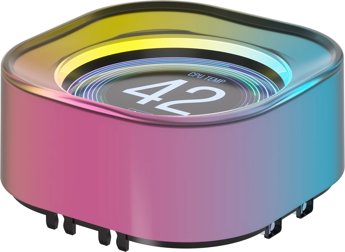 Corsair CW-9061011-WW Anzeige für PC-Kühlung, Zubehör, Schwarz, 210 g