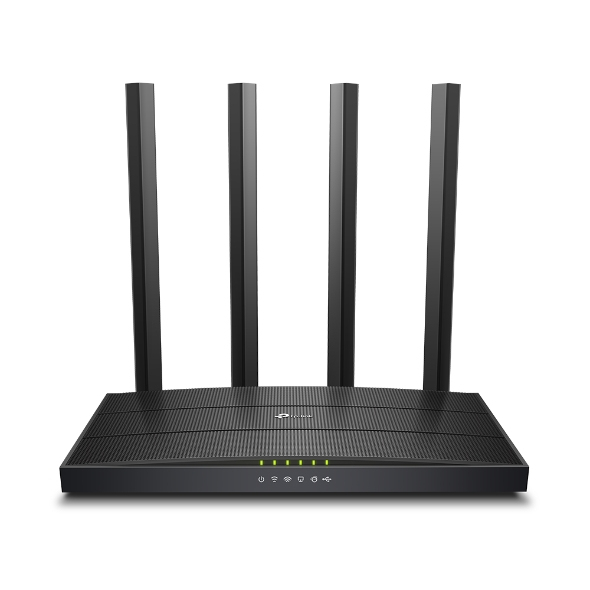 TP-Link Archer C6U WLAN-Router Gigabit Ethernet Dual-Band (2,4 GHz/5 GHz) Schwarz