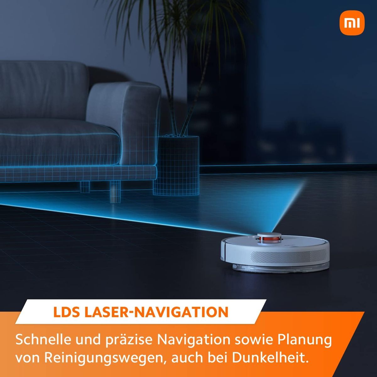 Xiaomi X10 Roboter-Staubsauger Beutellos Weiß