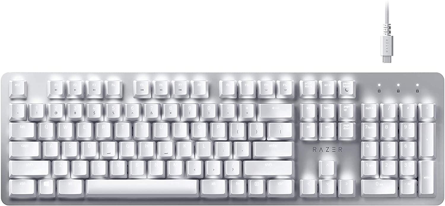 Razer Pro Type Office Keyboard Dual Wireless Orange Switches USA Layout QWERTY ISO