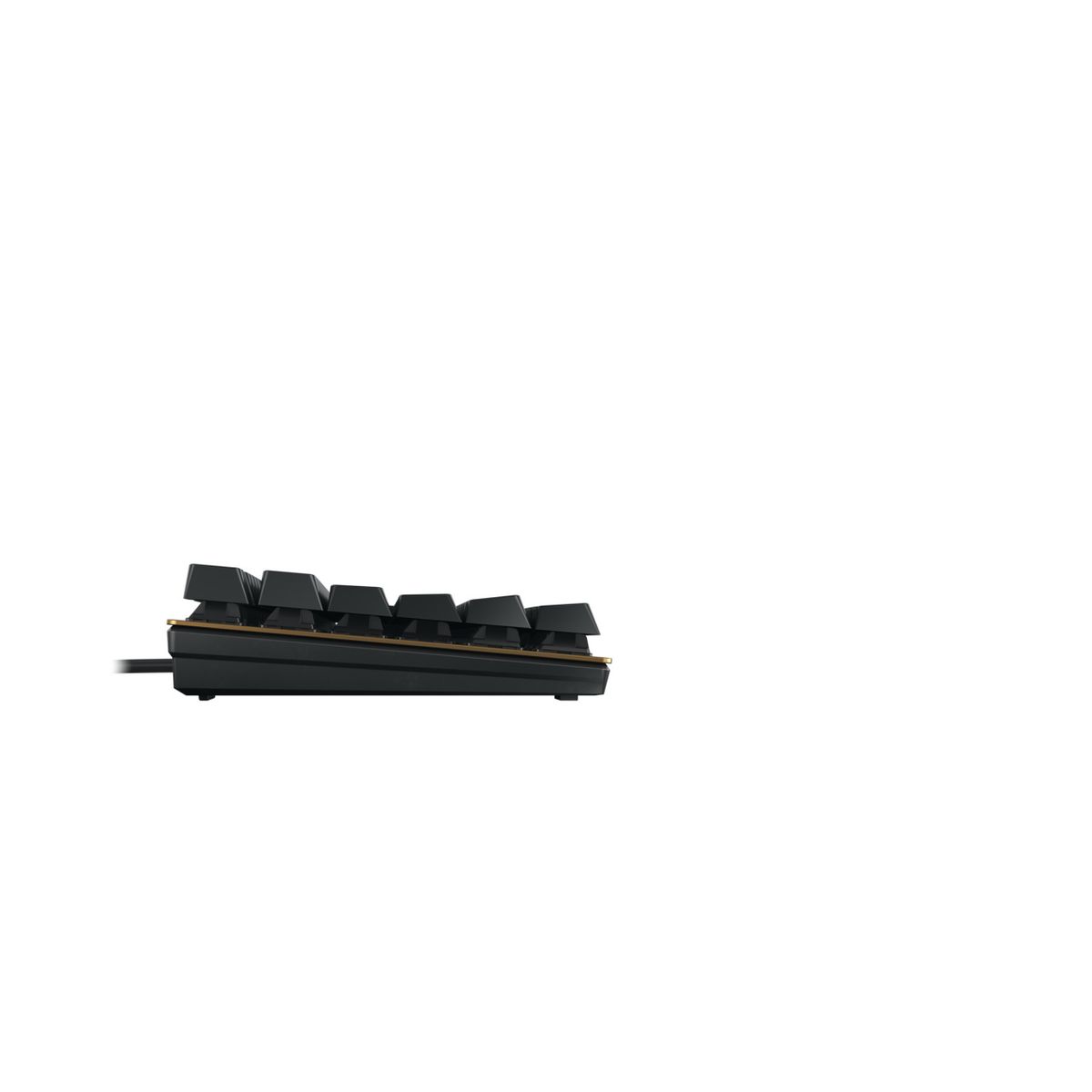 CHERRY KC 200 MX Tastatur Universal USB Schwarz, Bronze - (DEU Layout - QWERTZ)