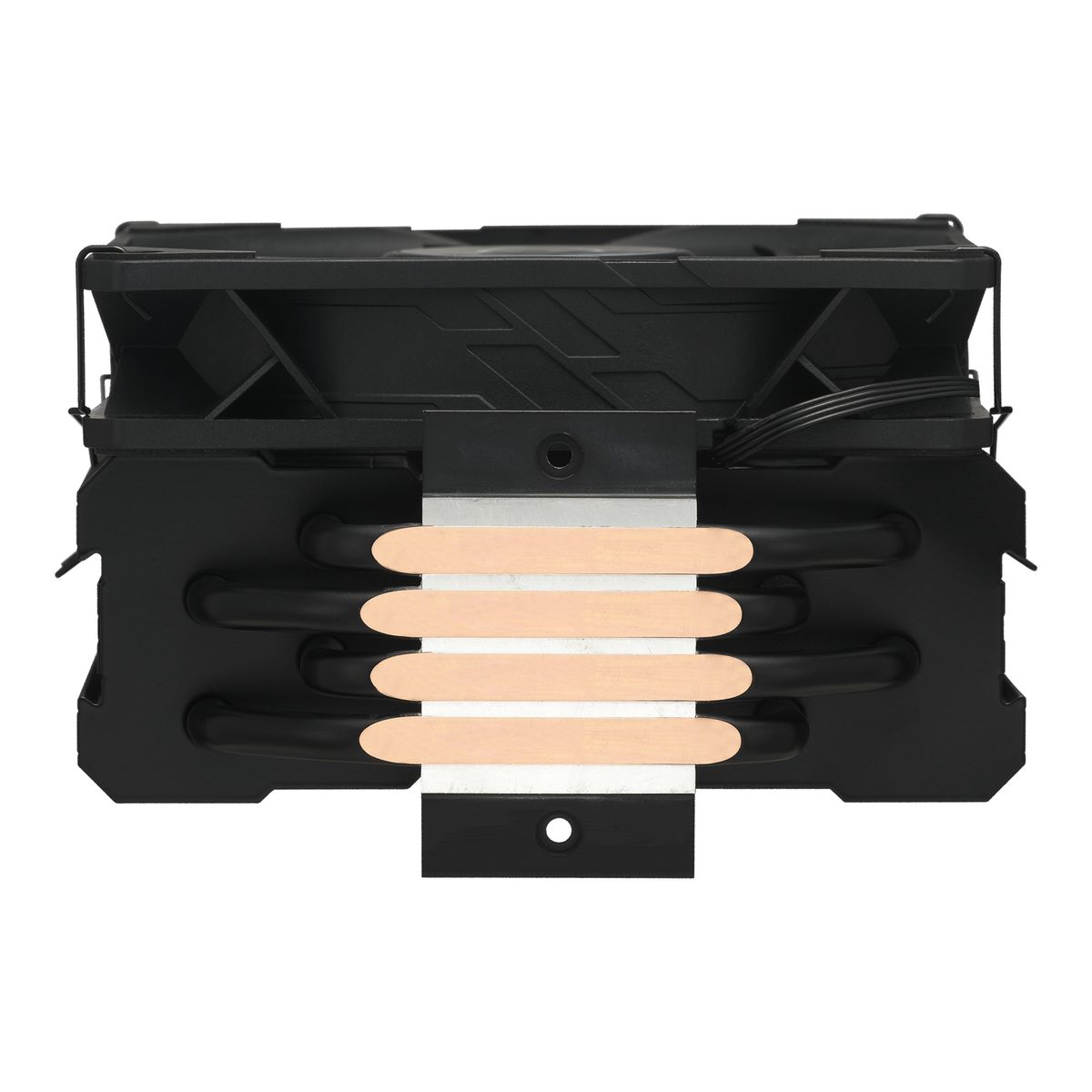 Cooler Master Hyper 212 Black CPU-Luftkühler, 120 mm PWM-Lüfter, 70,7 CFM, 2500 RPM, kompatibel mit Intel LGA1700/1200/115x & AMD AM4/AM5, schwarz