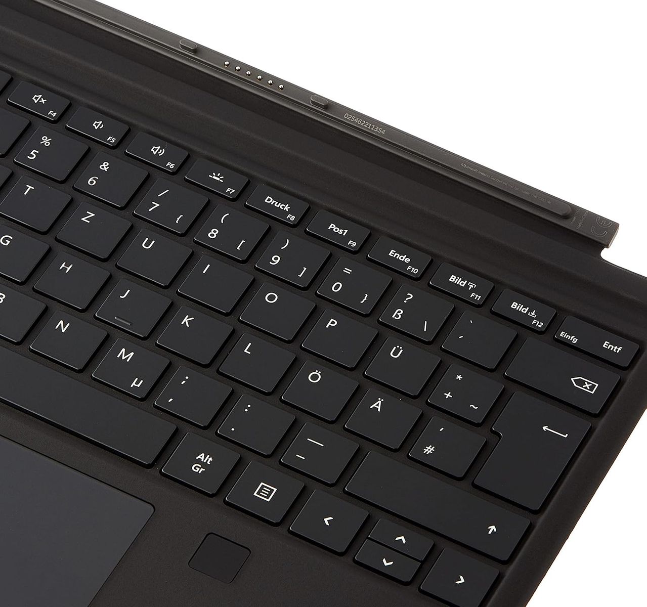 Microsoft RH7-00006 Tastatur für Mobilgeräte Microsoft Cover port Schwarz