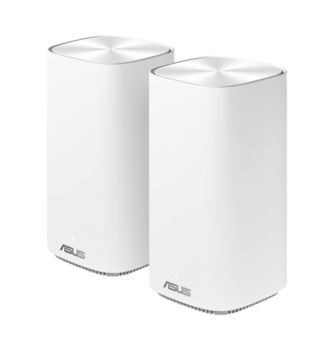 Asus Ai Mesh System ZenWiFi AC Mini CD6 Weiß (2in1 Mesh Zugangspunkte-Set, AC1500 WiFi 5, 3x Gigabit LAN, App Steuerung, unterbrechungsfreies Roaming, AiProtection)