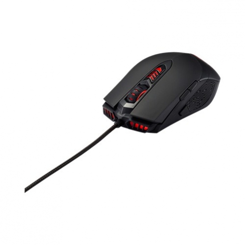 ASUS GX860 USB 8.200 DPI Ergonomische Laser Maus mit LED-Beleuchtung schwarz