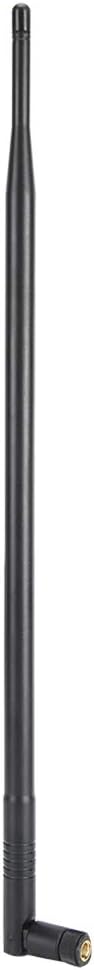 Tiiyee Tiiyee WLAN-Antenne 12 dBi 2,4/5 GHz Outdoor, 50 Ohm, Schwarz, 3,9 m Reichweite, für WLAN-Router, Netzwerkgeräte & Überwachungskameras