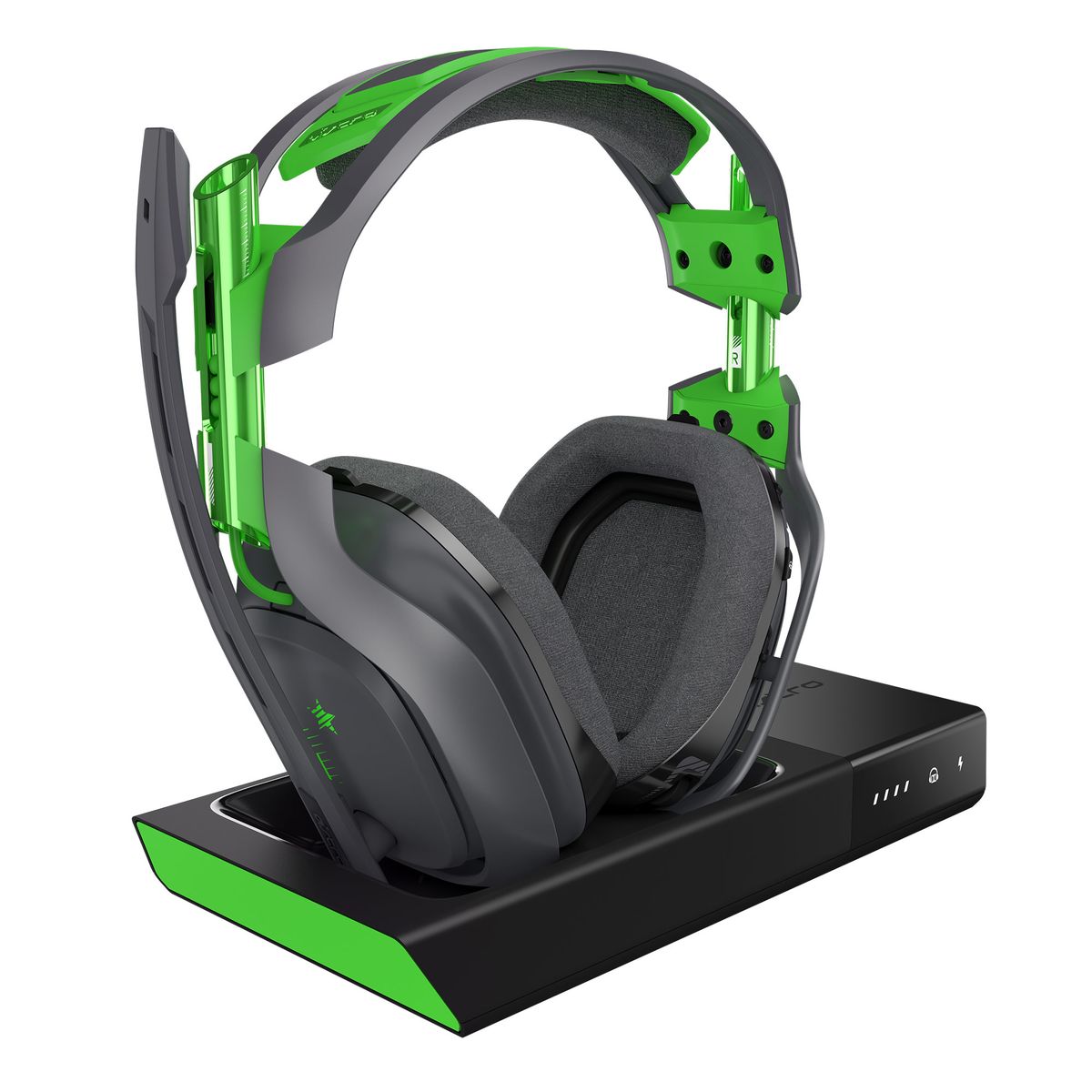 ASTRO Gaming A50 Wireless Headset + Base Station Kopfhörer Kopfband Grün, Grau