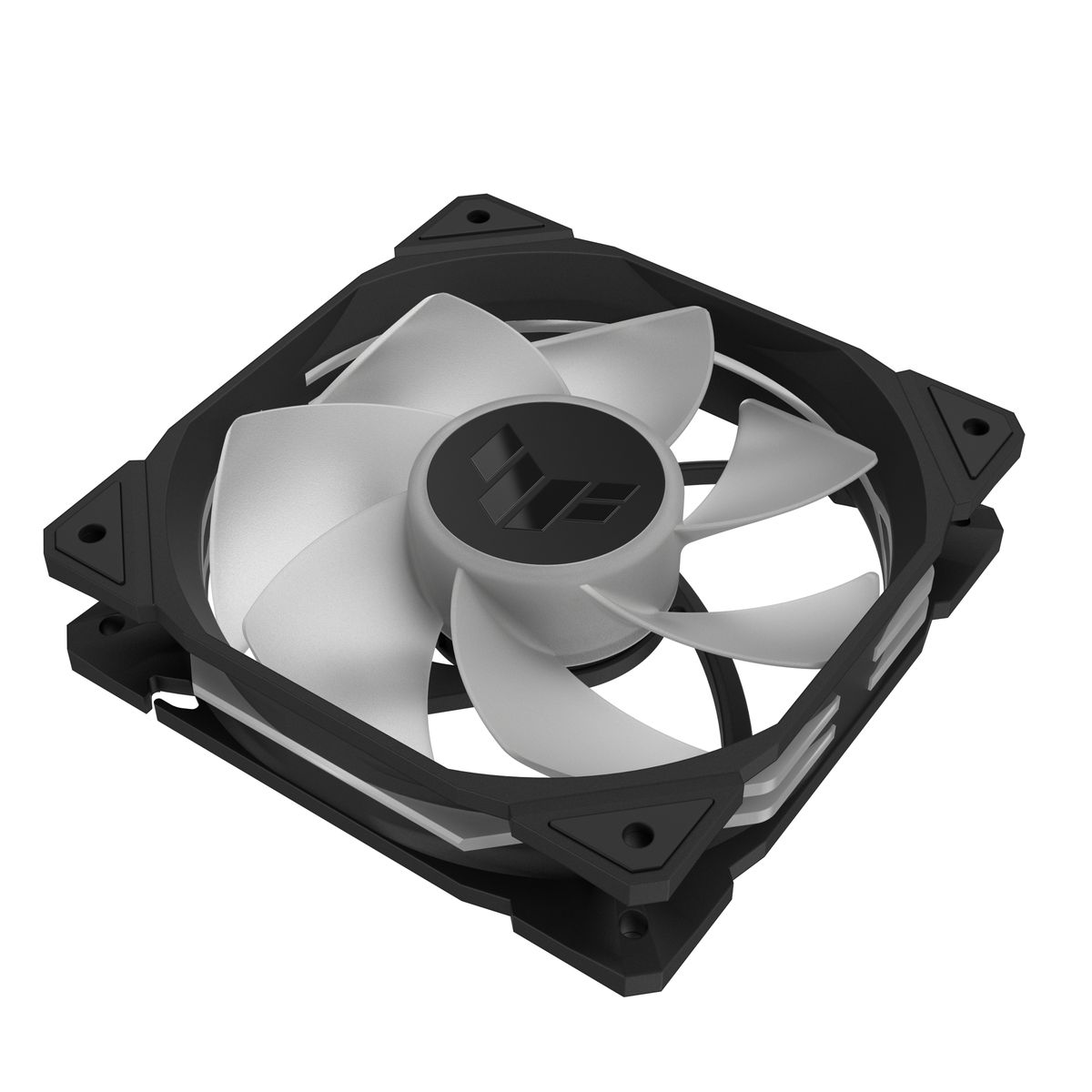 ASUS TUF Gaming TR120 ARGB Reverse Blade Triple Pack Gehäuselüfter, 3x 120 mm, PWM, Hydrauliklager, ARGB, Schwarz