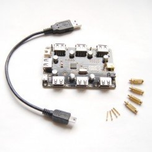 uugear big7: 7-Port MTT USB-Hub für Raspberry Pi