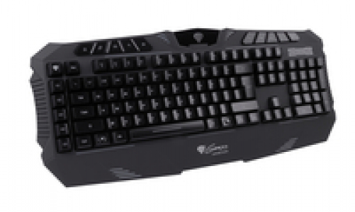 Natec Genesis RX66 Tastatur USB Schwarz (ESP Layout - QWERTY)