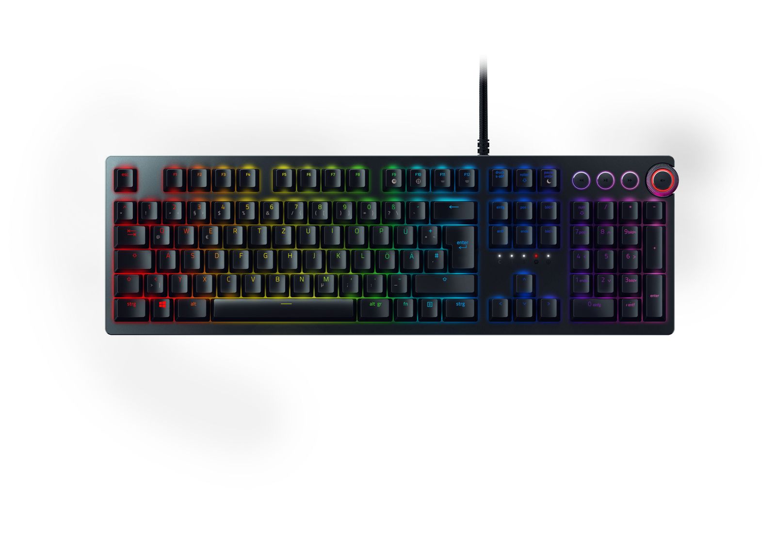 RAZER Huntsman Elite Opto-Mechanisches Gaming Keyboard RGB (DEU Layout - QWERTZ)