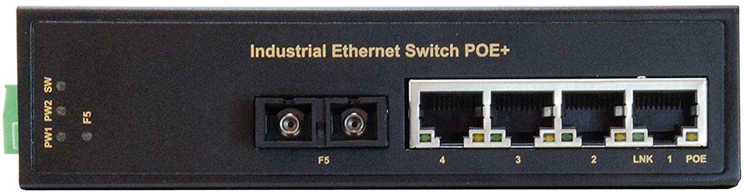 LevelOne IFP-0503 Netzwerk-Switch Unmanaged Fast Ethernet (10/100) Power over Ethernet (PoE) Schwarz