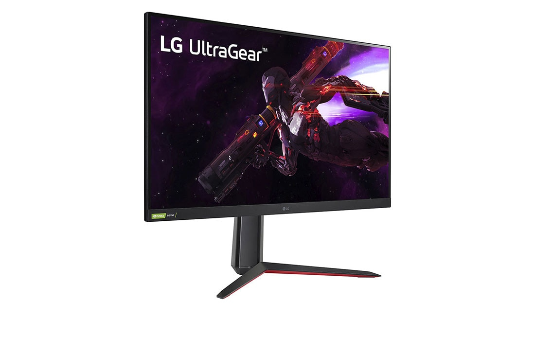 LG UltraGear 31.5" Gaming Monitor Nano IPS 1ms 180 Hz QHD 2560x1440 HDR HDMI DisplayPort FreeSync Premium