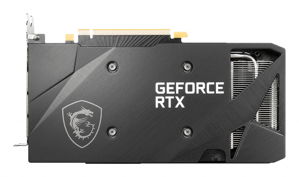 MSI GeForce RTX 3060 VENTUS 2X 12G (V397-052R) 12 GB GDDR6, PCIe 4.0, 1777 MHz, HDMI 2.1, 3x DisplayPort, 170 W, 1x 8-pin