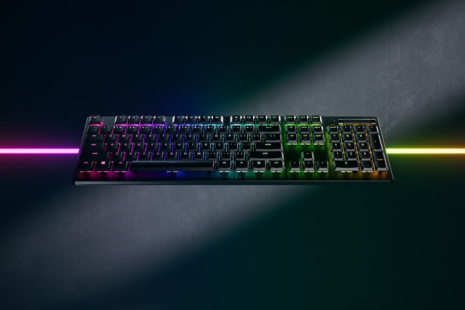 Razer DeathStalker V2 Pro Gaming Keyboard Dual Wireless Optical Red Switches RGB UK-Layout