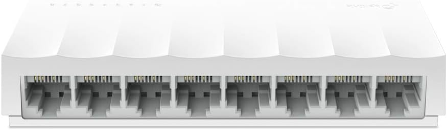 TP-Link 8-Port 10/100Mbit/s Desktop Switch White V1