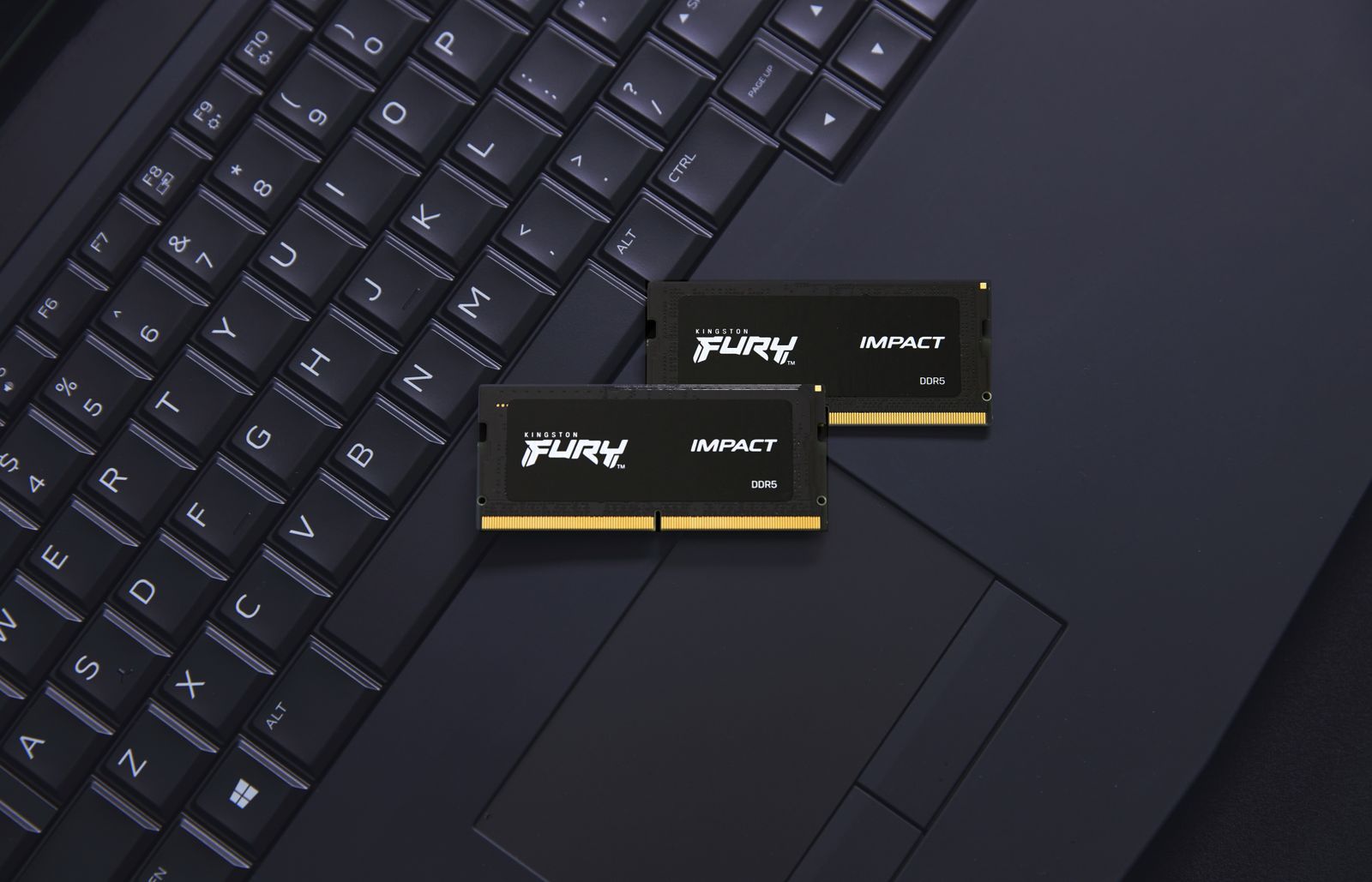 Kingston KF556S40IBK2-64 FURY Impact 64GB (2x32GB) DDR5 5600 MT/s SO-DIMM CL40 1.1 V Intel XMP 3.0 für Notebook