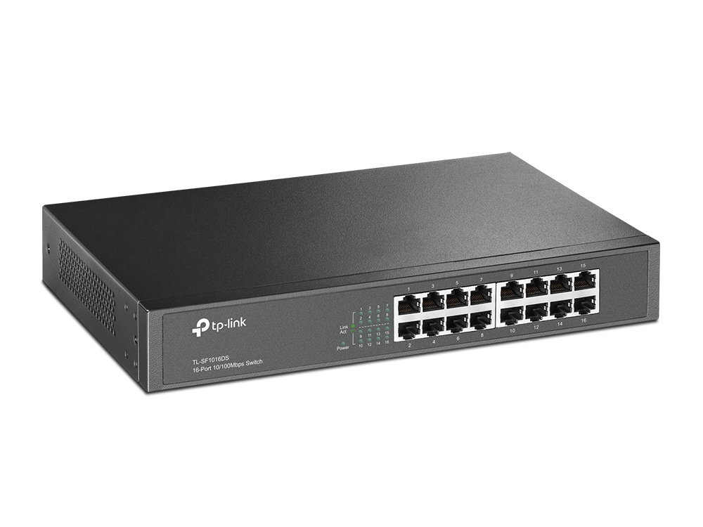 TP-Link 16-Port-10/100Mbit/s-Switch