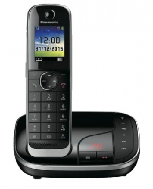 Panasonic KX-TGJ320 DECT-Telefon Schwarz Anrufer-Identifikation - Plug-Type C (EU)
