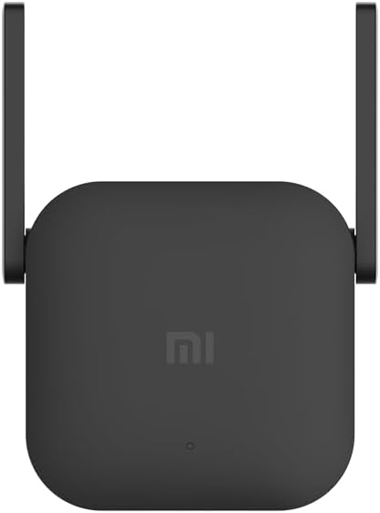 Xiaomi DVB4352GL Mi Wi‑Fi Range Extender Pro, WLAN Repeater 2,4 GHz 300 Mbit/s, Wandmontage, Schwarz, EU