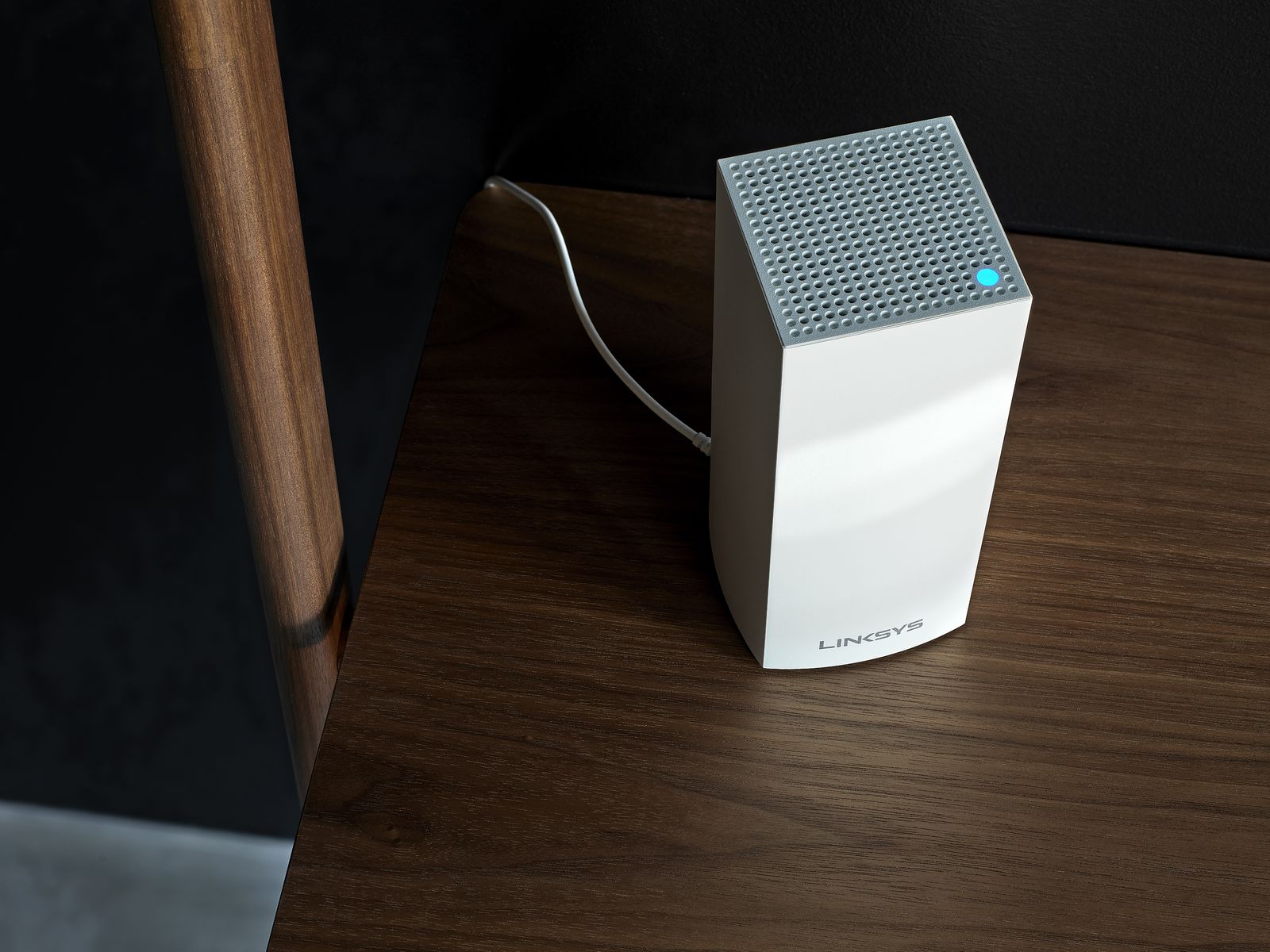 Linksys Atlas Pro 6 Velop Dual-Band-Mesh-WiFi 6-System (AX5400) WLAN-Router, Repeater, Extender mit bis zu 250 m² Funkabdeckung, 4-mal schneller, für mehr als 30 Geräte – 1er-Pack, Weiß AX5400 | Dual-Band 1 Pack | 1-2 Bedrooms