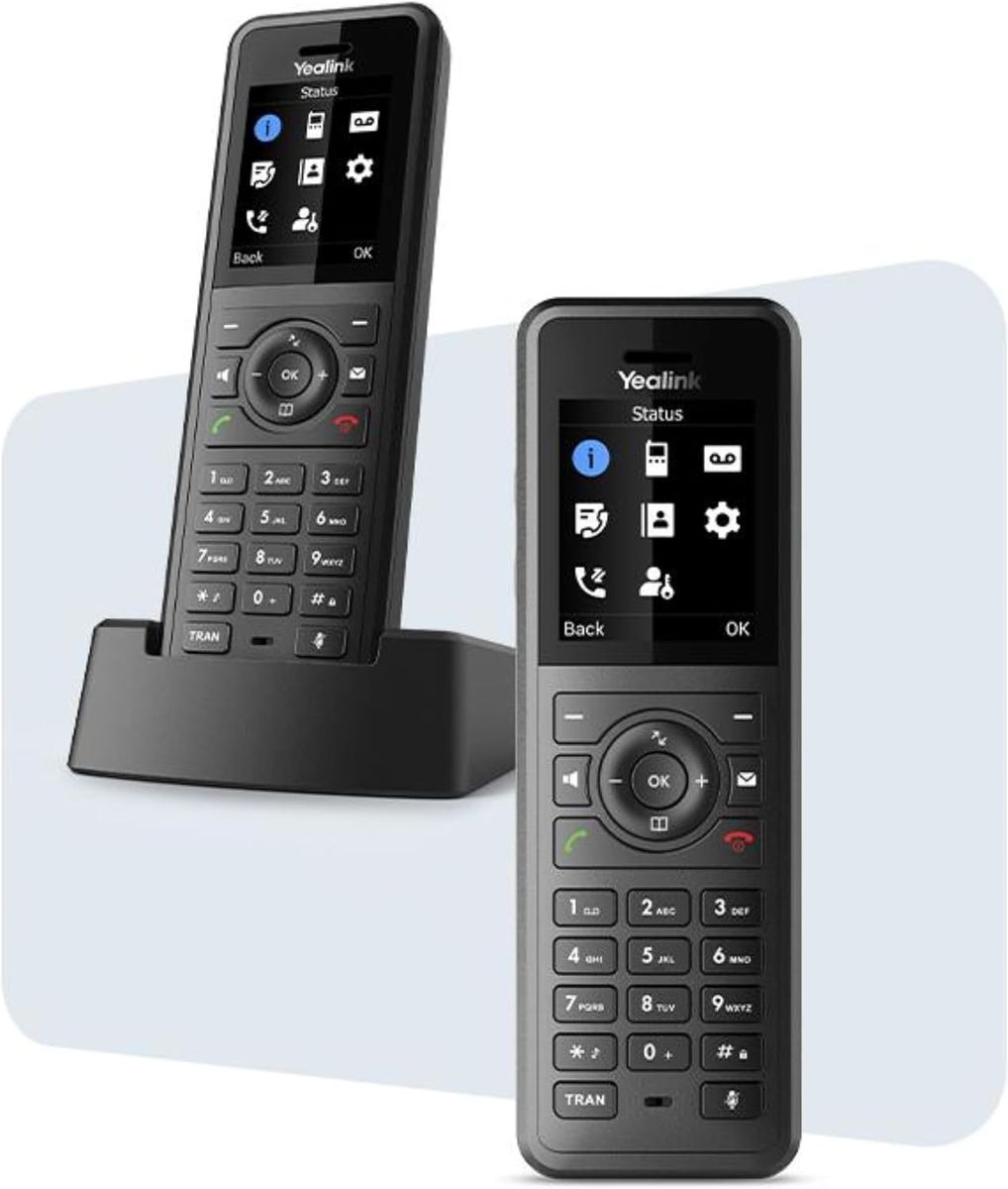 Yealink W77P IP-Telefon Schwarz TFT